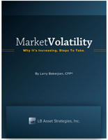 Market Volatility—Why It's Increasing. Steps to Take. By Larry Bakerjian, CFP®, LB Asset Strategies, Inc.